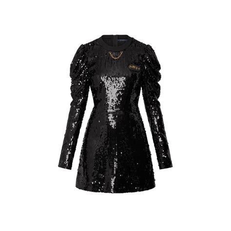 louis vuitton sequin dress|Louis Vuitton dress vintage.